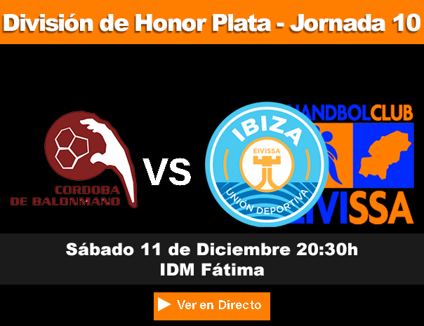 División de Honor Plata Jornada 10 H.C.Eivissa Handbol Club Eivissa